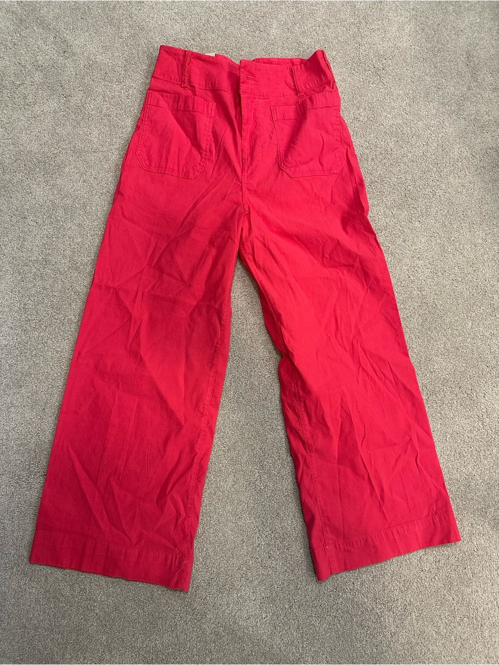 Maeve Colette Wide Leg Crop Pants